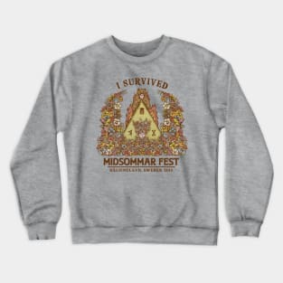 I Survived Midsommar Fest Crewneck Sweatshirt